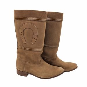 MORENO ROMERO (MR) Leather Horseshoe Boots